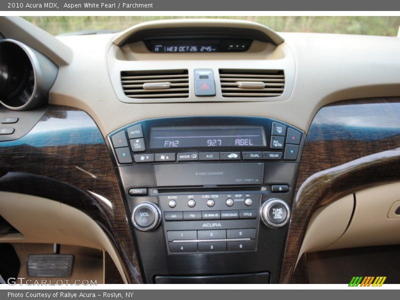 Controls of 2010 MDX 