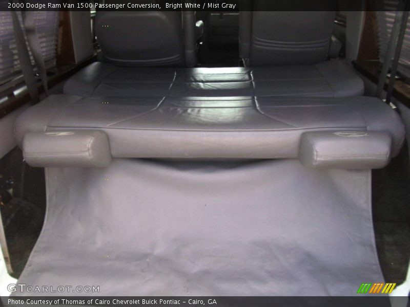 Bright White / Mist Gray 2000 Dodge Ram Van 1500 Passenger Conversion