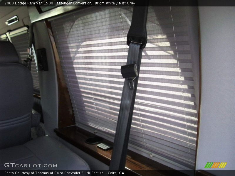 Bright White / Mist Gray 2000 Dodge Ram Van 1500 Passenger Conversion