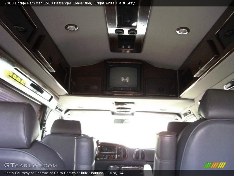 Bright White / Mist Gray 2000 Dodge Ram Van 1500 Passenger Conversion