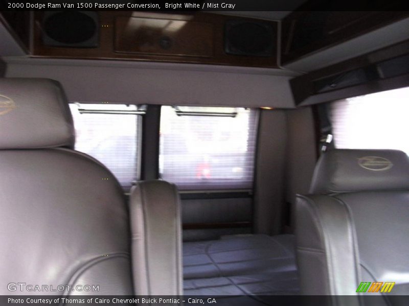 Bright White / Mist Gray 2000 Dodge Ram Van 1500 Passenger Conversion