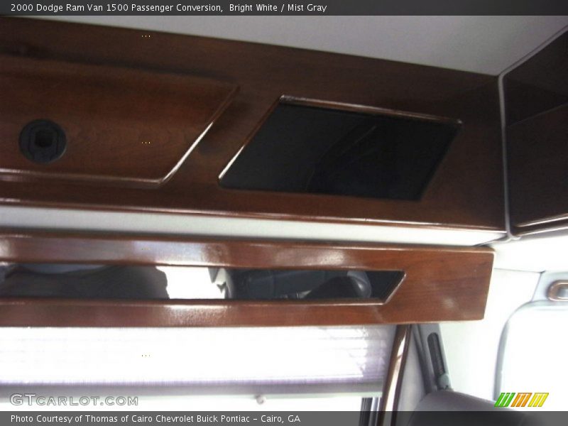 Bright White / Mist Gray 2000 Dodge Ram Van 1500 Passenger Conversion