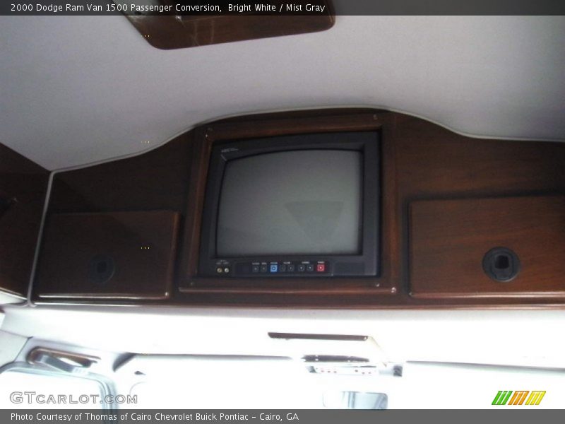 Bright White / Mist Gray 2000 Dodge Ram Van 1500 Passenger Conversion
