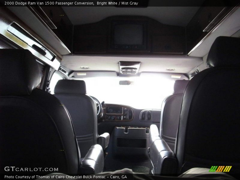 Bright White / Mist Gray 2000 Dodge Ram Van 1500 Passenger Conversion