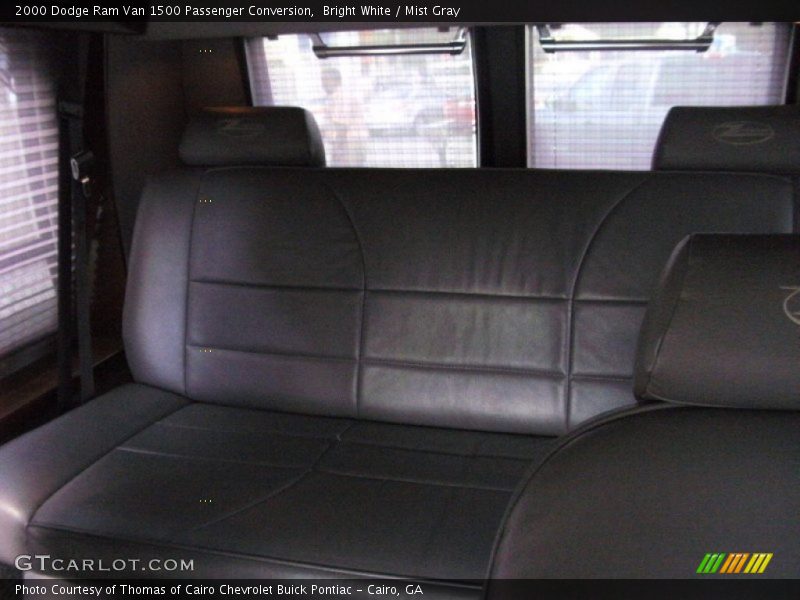 Bright White / Mist Gray 2000 Dodge Ram Van 1500 Passenger Conversion