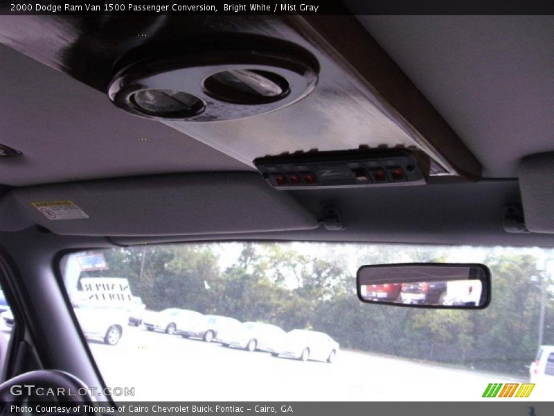 Bright White / Mist Gray 2000 Dodge Ram Van 1500 Passenger Conversion