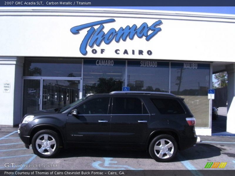 Carbon Metallic / Titanium 2007 GMC Acadia SLT