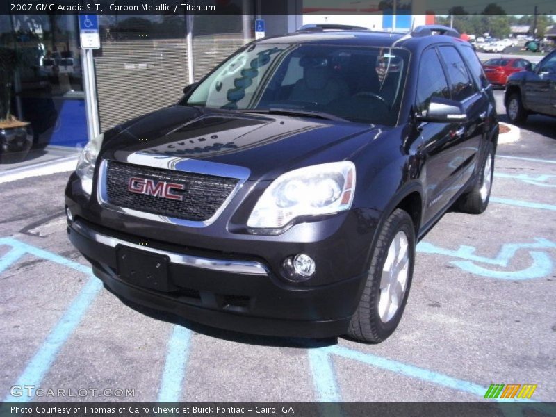 Carbon Metallic / Titanium 2007 GMC Acadia SLT