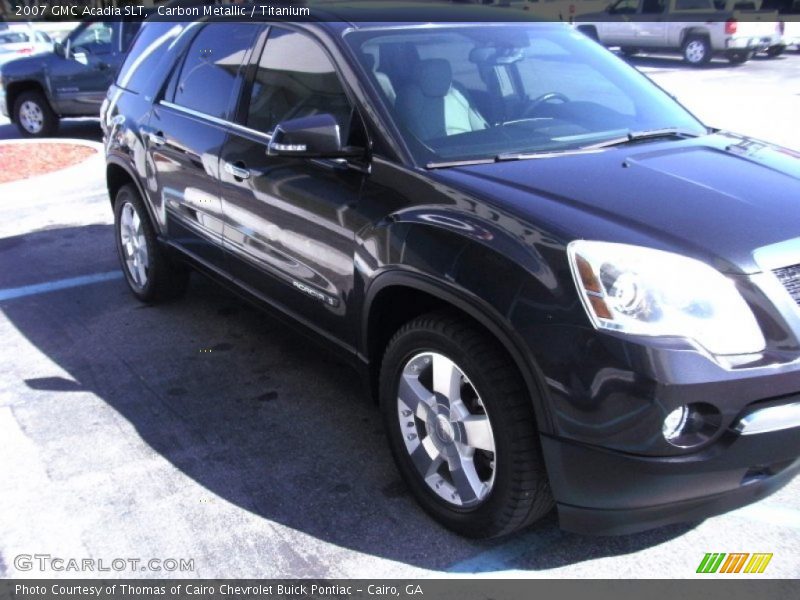 Carbon Metallic / Titanium 2007 GMC Acadia SLT