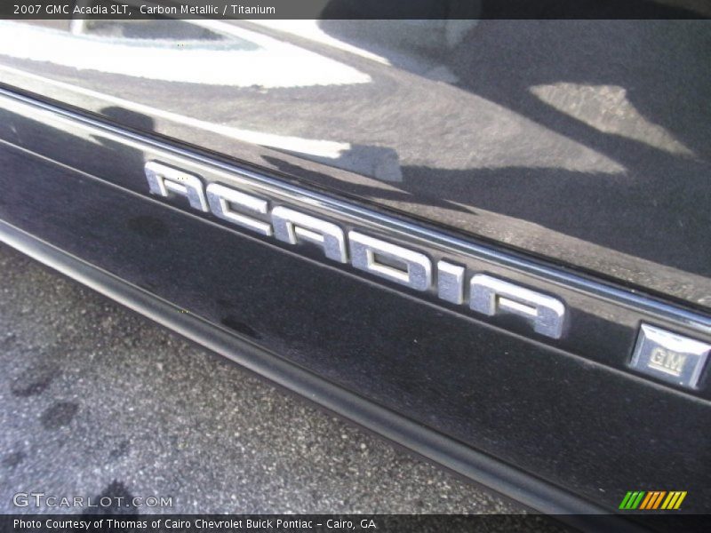 Carbon Metallic / Titanium 2007 GMC Acadia SLT
