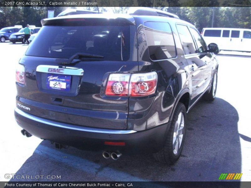 Carbon Metallic / Titanium 2007 GMC Acadia SLT