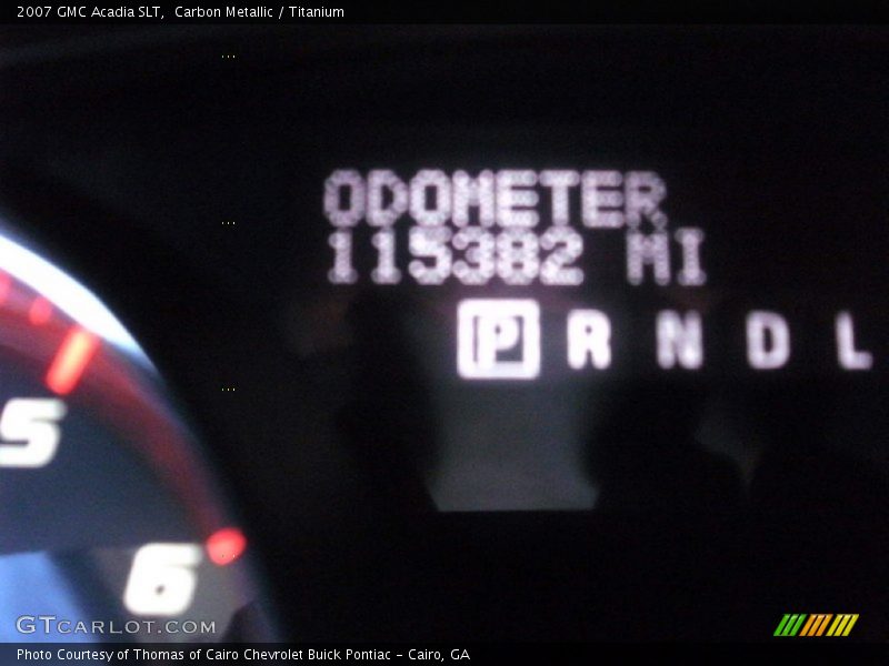 Carbon Metallic / Titanium 2007 GMC Acadia SLT