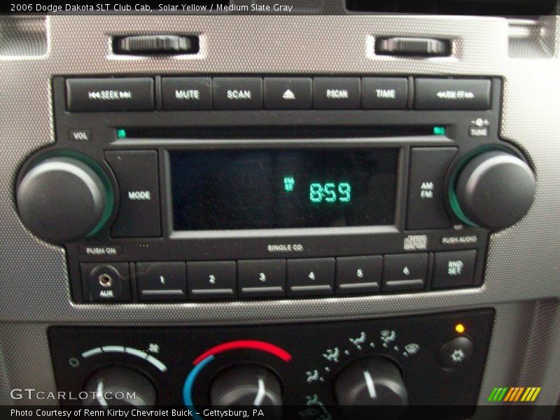 Audio System of 2006 Dakota SLT Club Cab