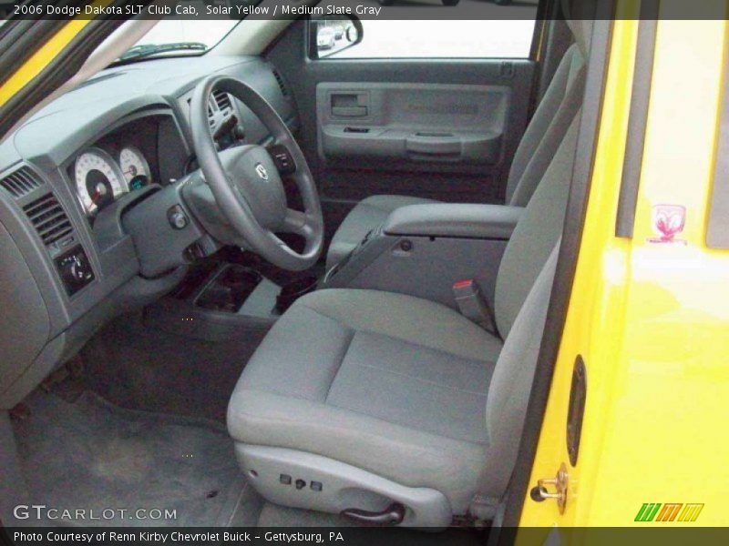  2006 Dakota SLT Club Cab Medium Slate Gray Interior