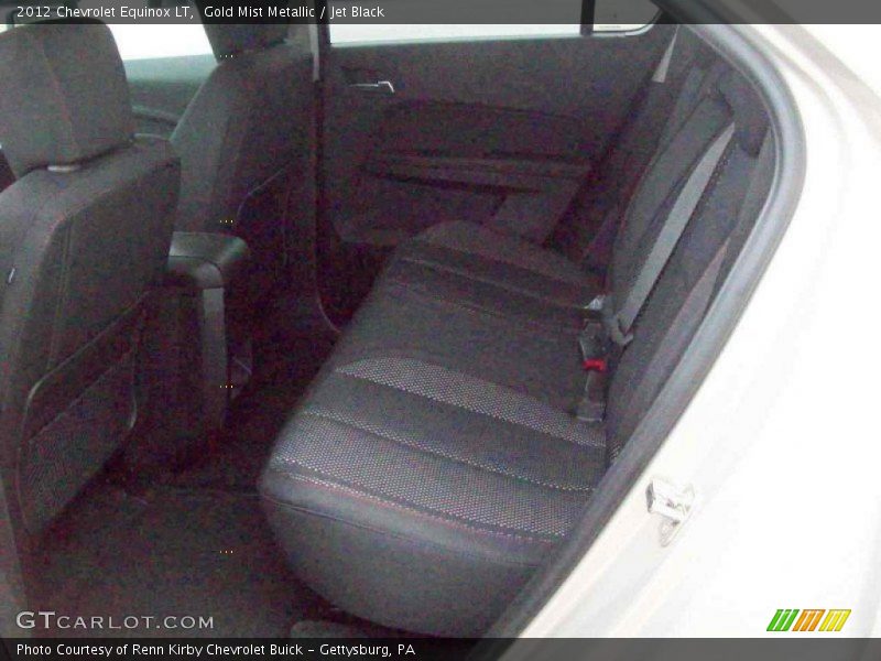 Gold Mist Metallic / Jet Black 2012 Chevrolet Equinox LT