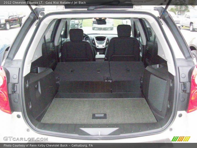 Gold Mist Metallic / Jet Black 2012 Chevrolet Equinox LT