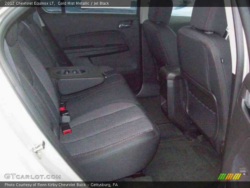 Gold Mist Metallic / Jet Black 2012 Chevrolet Equinox LT