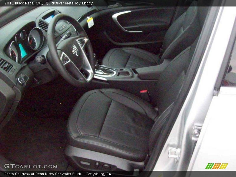 Quicksilver Metallic / Ebony 2011 Buick Regal CXL