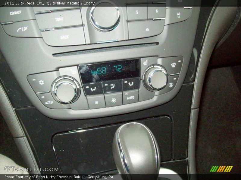 Controls of 2011 Regal CXL