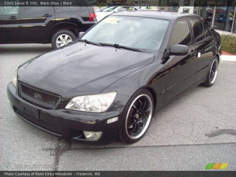 Black Onyx / Black 2002 Lexus IS 300