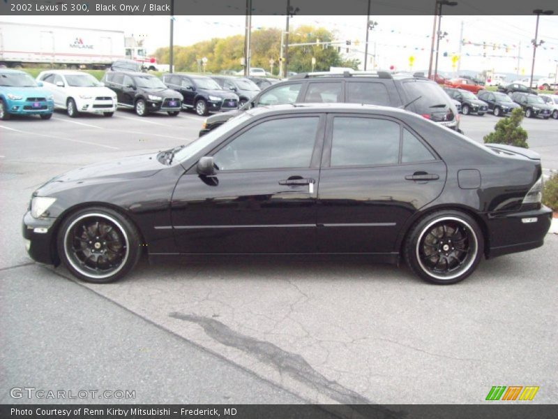 Black Onyx / Black 2002 Lexus IS 300