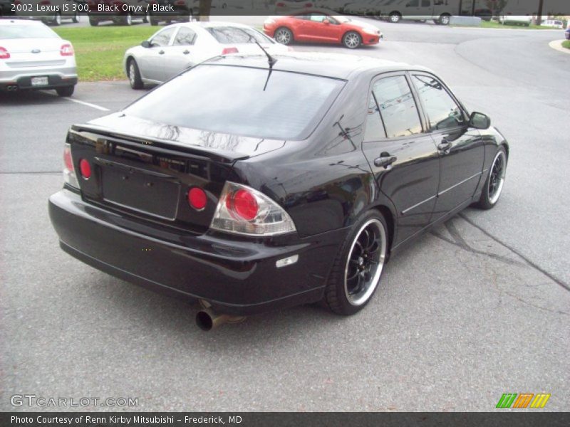 Black Onyx / Black 2002 Lexus IS 300