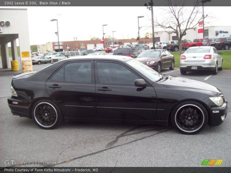 Black Onyx / Black 2002 Lexus IS 300