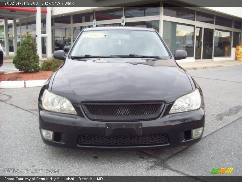 Black Onyx / Black 2002 Lexus IS 300