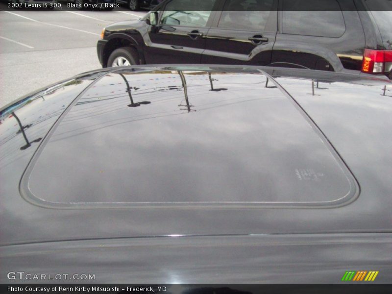 Black Onyx / Black 2002 Lexus IS 300