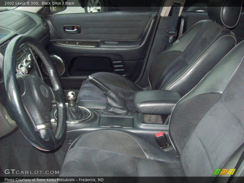 Black Onyx / Black 2002 Lexus IS 300