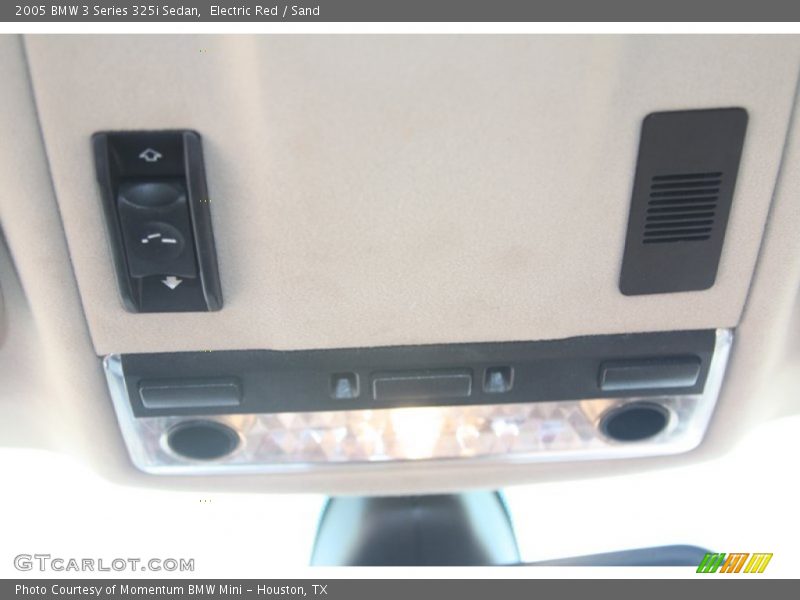 Electric Red / Sand 2005 BMW 3 Series 325i Sedan