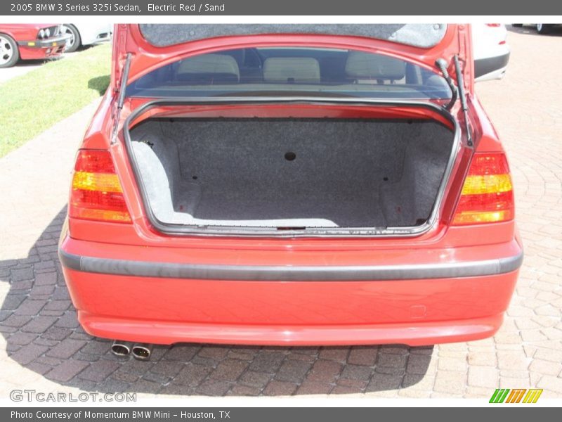 Electric Red / Sand 2005 BMW 3 Series 325i Sedan