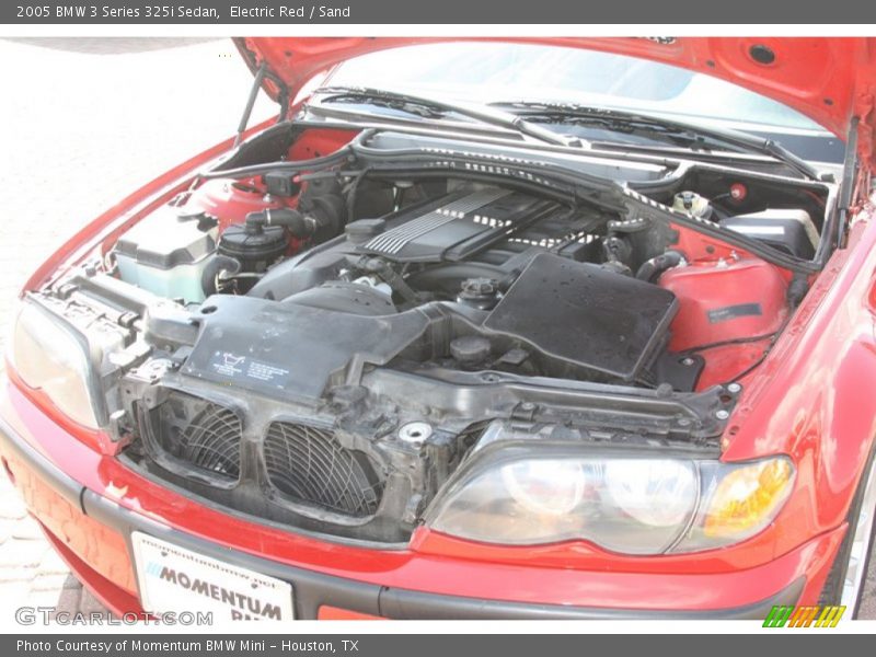Electric Red / Sand 2005 BMW 3 Series 325i Sedan
