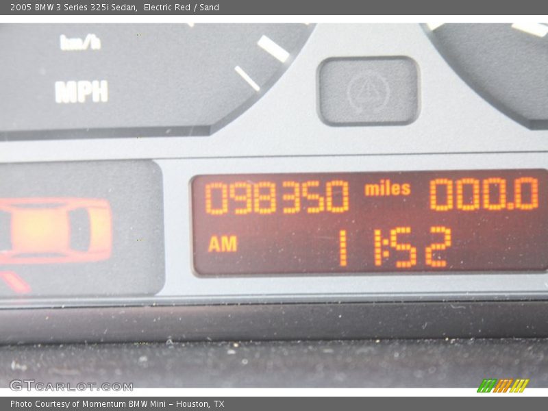 Electric Red / Sand 2005 BMW 3 Series 325i Sedan