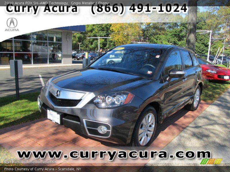 Grigio Metallic / Ebony 2010 Acura RDX SH-AWD Technology