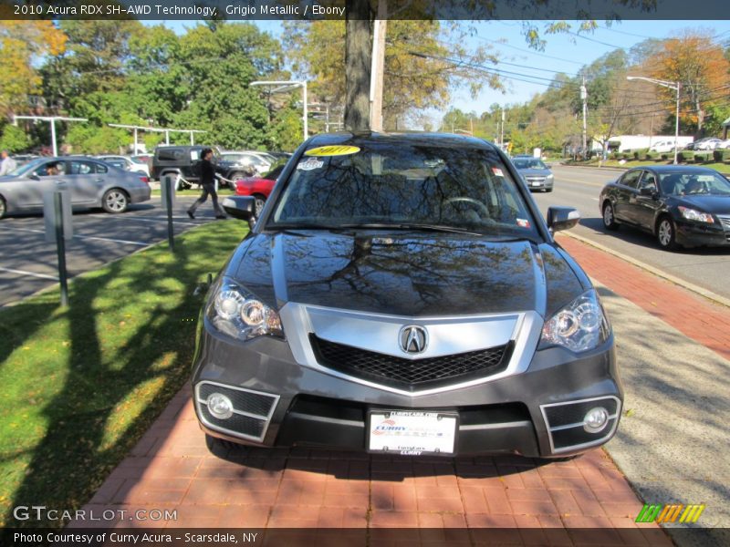 Grigio Metallic / Ebony 2010 Acura RDX SH-AWD Technology
