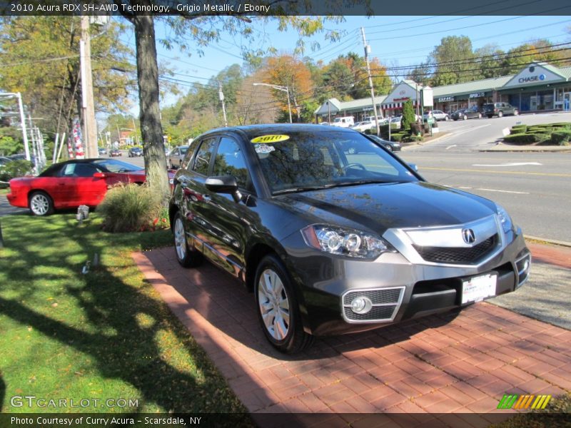 Grigio Metallic / Ebony 2010 Acura RDX SH-AWD Technology