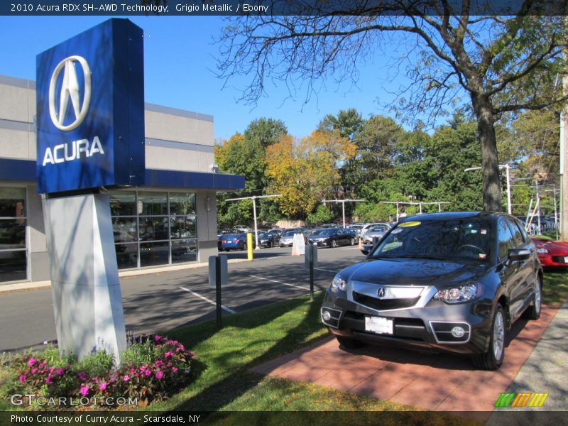 Grigio Metallic / Ebony 2010 Acura RDX SH-AWD Technology