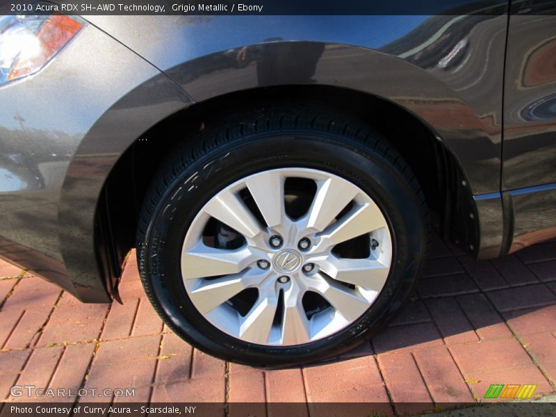 Grigio Metallic / Ebony 2010 Acura RDX SH-AWD Technology
