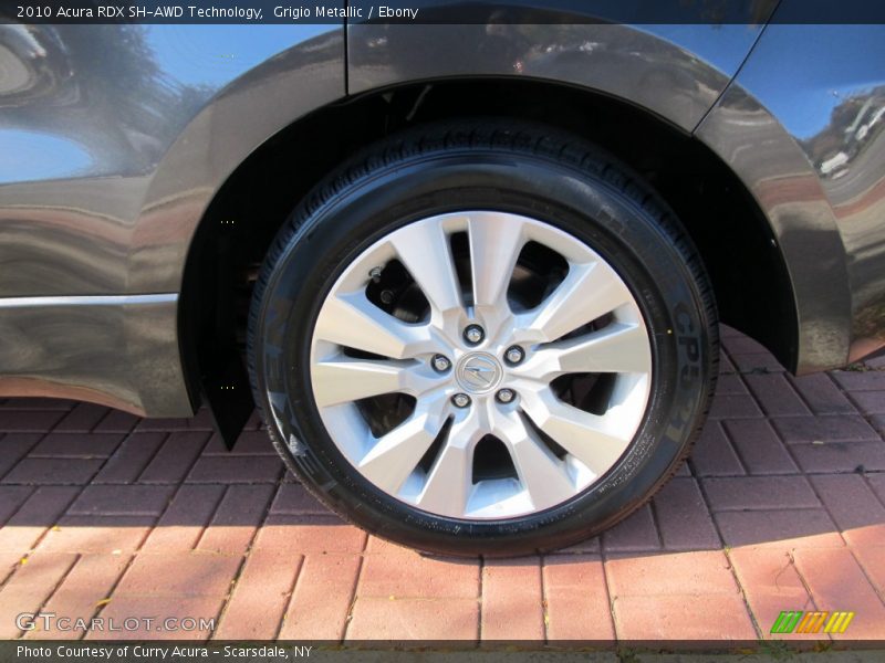 Grigio Metallic / Ebony 2010 Acura RDX SH-AWD Technology