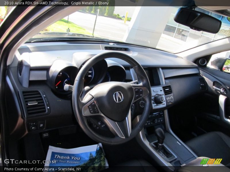 Grigio Metallic / Ebony 2010 Acura RDX SH-AWD Technology