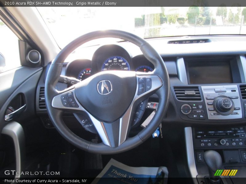 Grigio Metallic / Ebony 2010 Acura RDX SH-AWD Technology