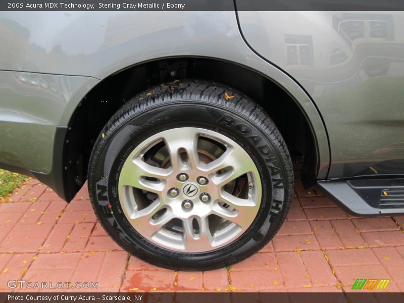 Sterling Gray Metallic / Ebony 2009 Acura MDX Technology