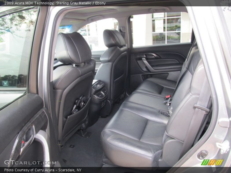 Sterling Gray Metallic / Ebony 2009 Acura MDX Technology