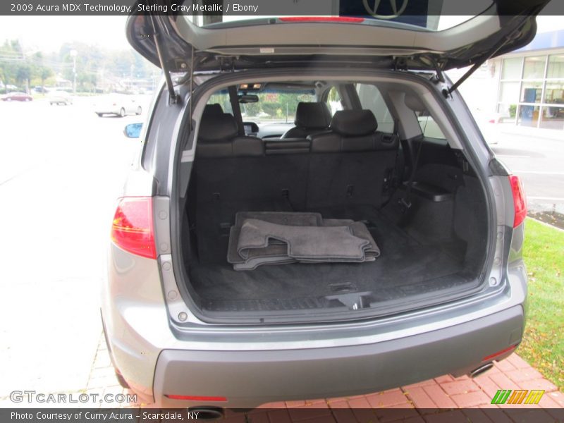 Sterling Gray Metallic / Ebony 2009 Acura MDX Technology