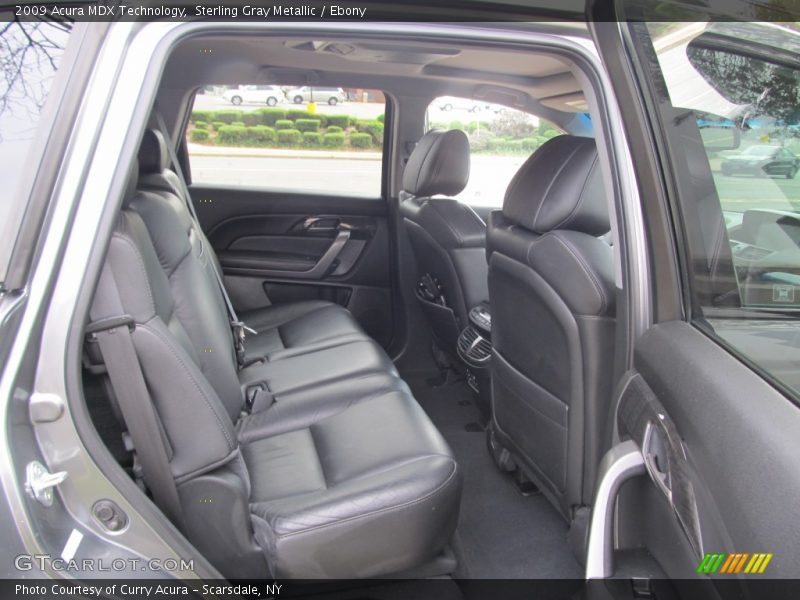 Sterling Gray Metallic / Ebony 2009 Acura MDX Technology