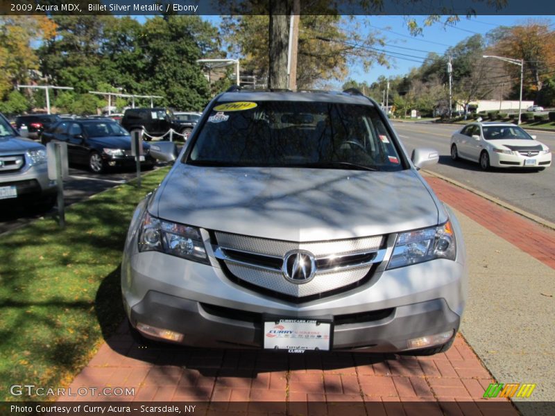 Billet Silver Metallic / Ebony 2009 Acura MDX