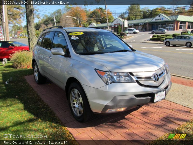 Billet Silver Metallic / Ebony 2009 Acura MDX