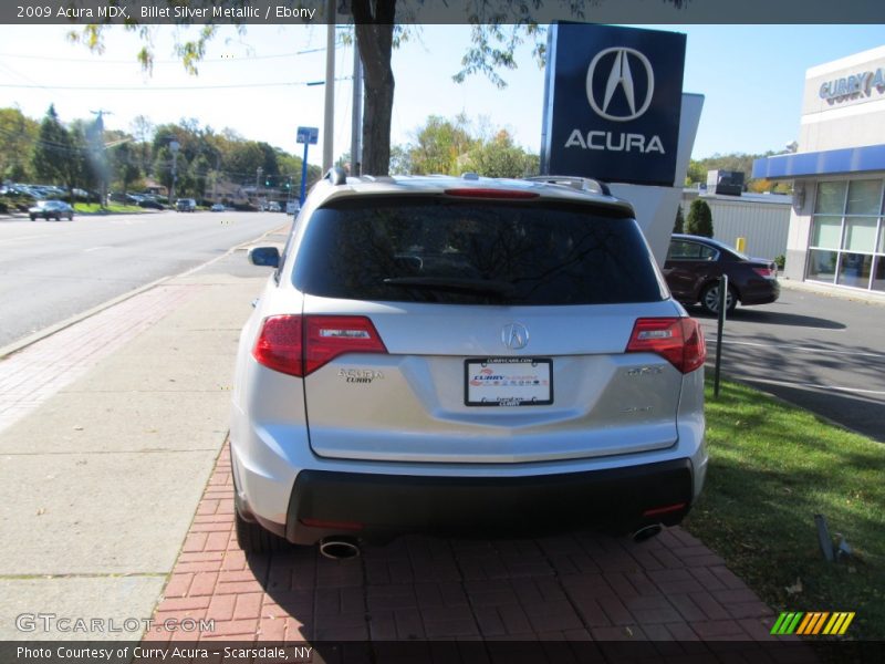 Billet Silver Metallic / Ebony 2009 Acura MDX