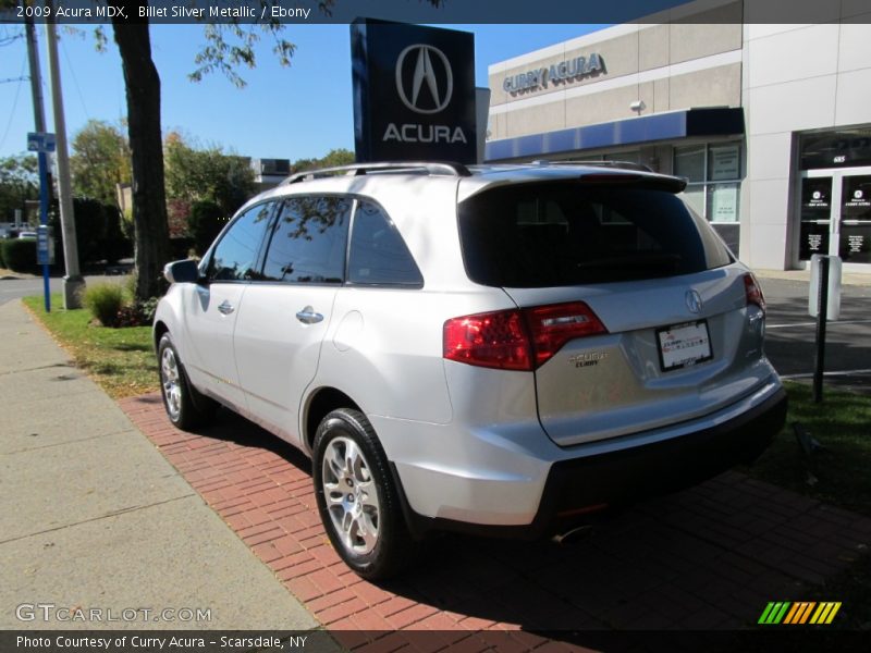 Billet Silver Metallic / Ebony 2009 Acura MDX